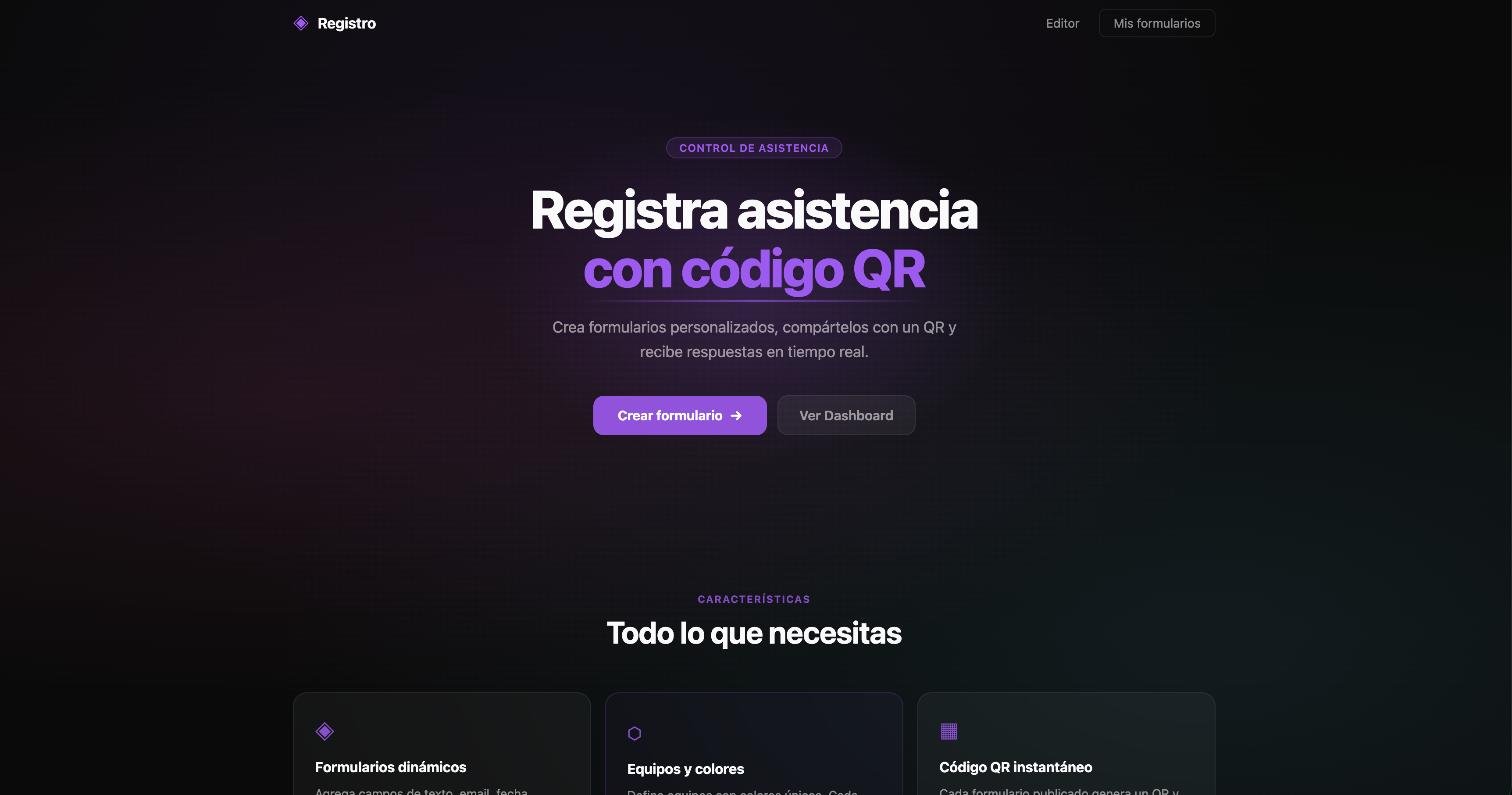 Registro de Asistencia CJ — Prototipo MVP